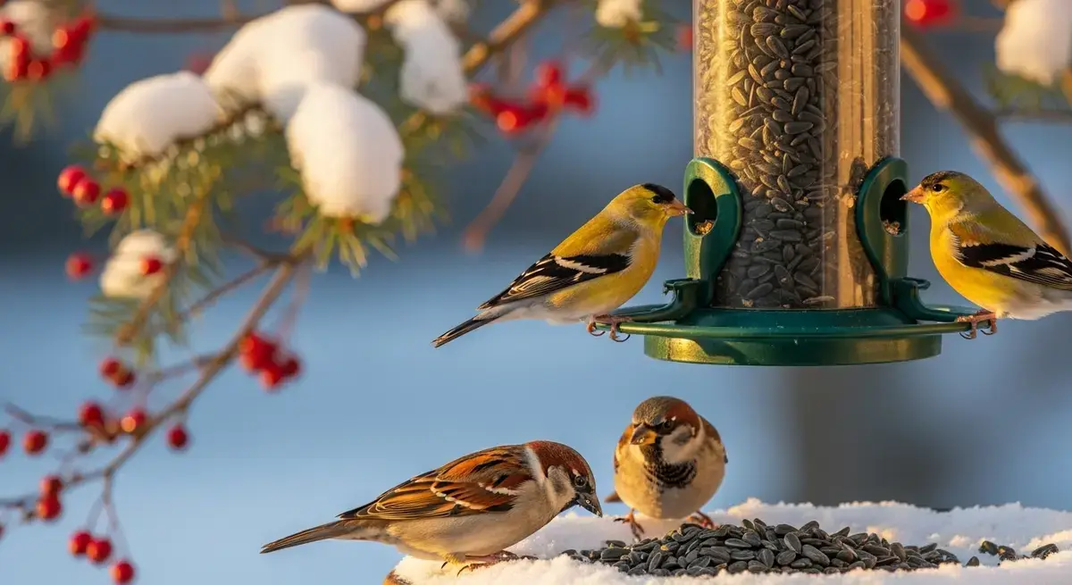 How to attract birds to your garden in the winter